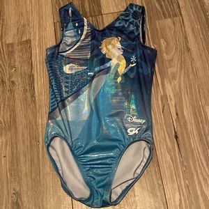 GK Disney Frozen Elsa Gymnastics Leotard in Size CM